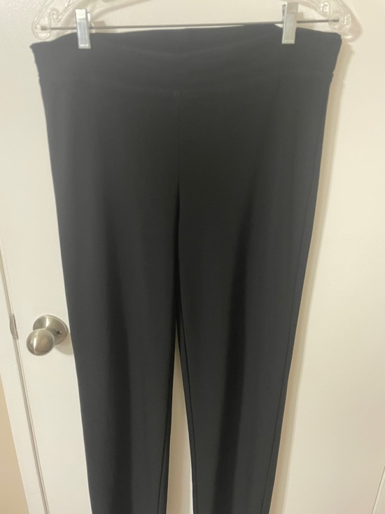 Joseph Ribkoff Black Straight-Leg Pull-On Pants Size 10 - Picture 2 of 7